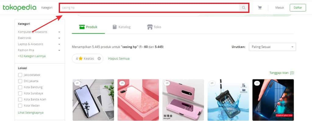 Mencari produk di jual - Cara Jualan di Tokopedia Mencari produk di jual - Cara Jualan di Tokopedia