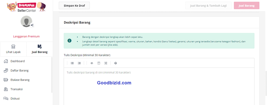 Cara Jualan di Bukalapak - Deskripsi - min Cara Jualan di Bukalapak - Deskripsi - min