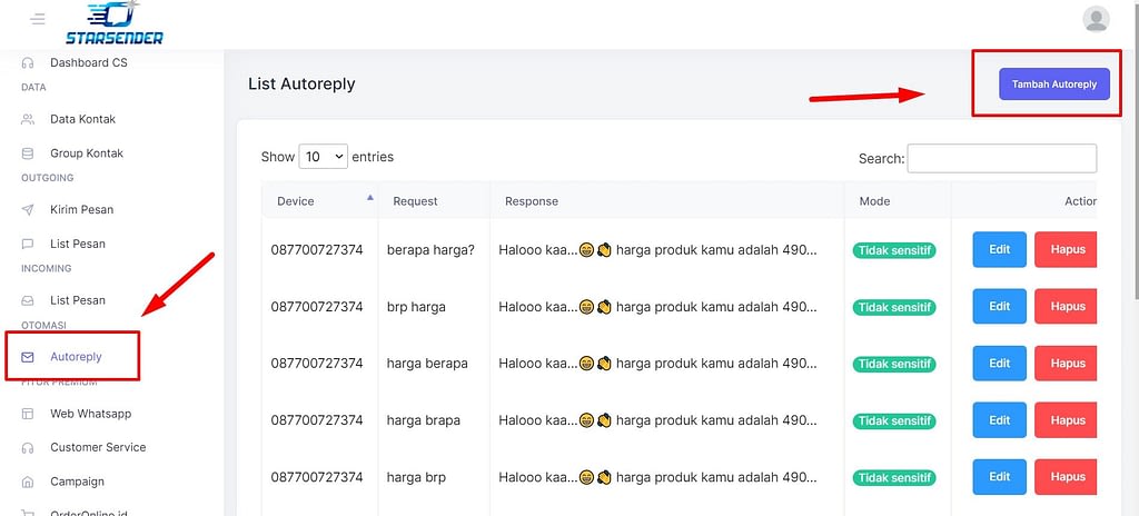 menggunakan autoresponder whatsapp di aplikasi starsender menggunakan autoresponder whatsapp di aplikasi starsender
