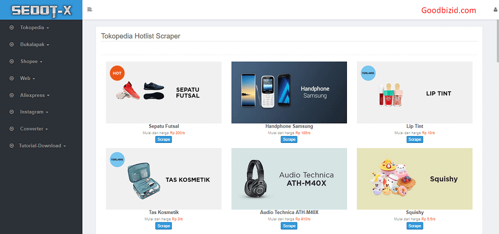 scraper tokopedia hotlist scraper tokopedia hotlist