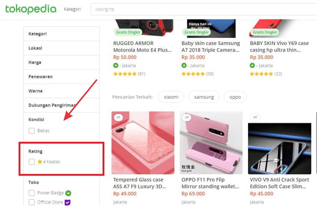 Cari Supplier Rating Tinggi - berjualan di Tokopedia Cari Supplier Rating Tinggi - berjualan di Tokopedia