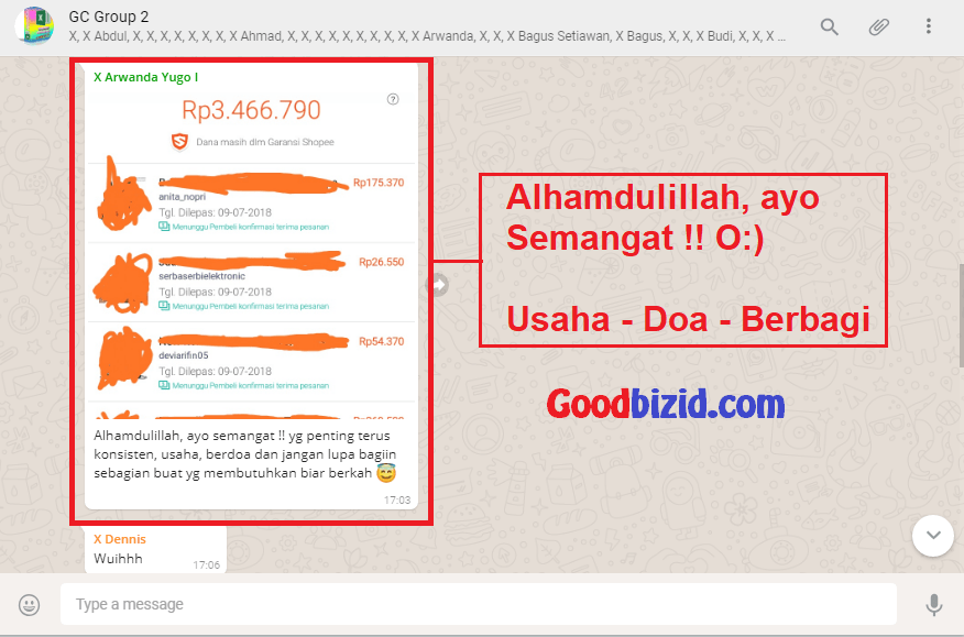 Alhamdulillah, yang penting konsisten - 23 jun 2018