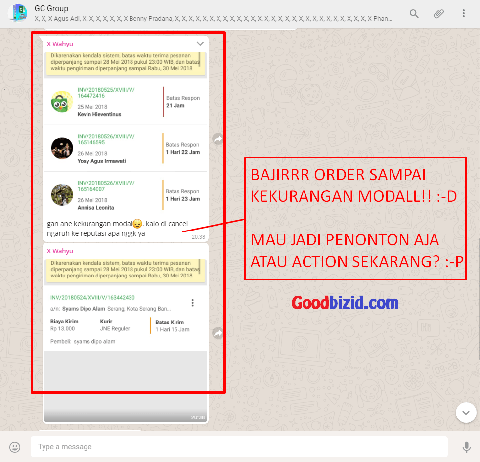 BAJIR ORDER
