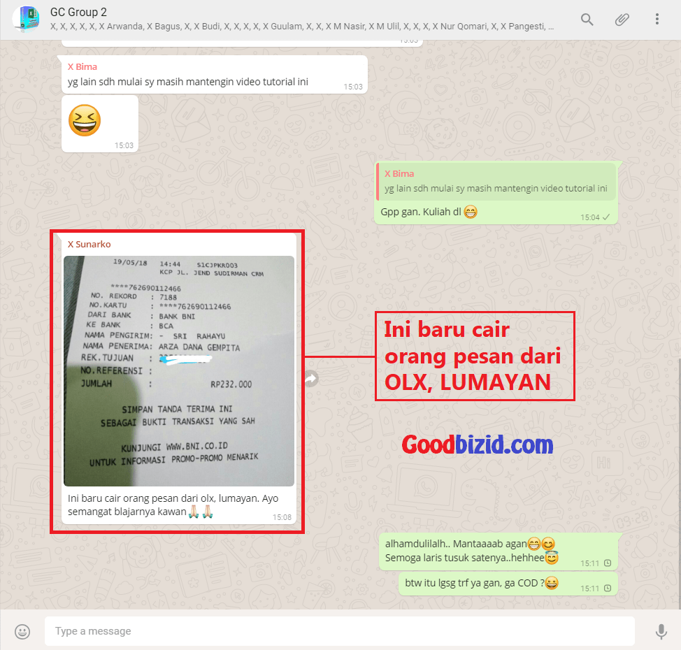 Cair dari olx