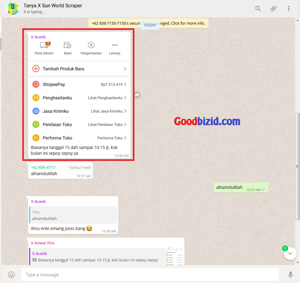testimoni member gc