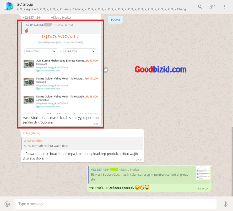 testimonial member gc