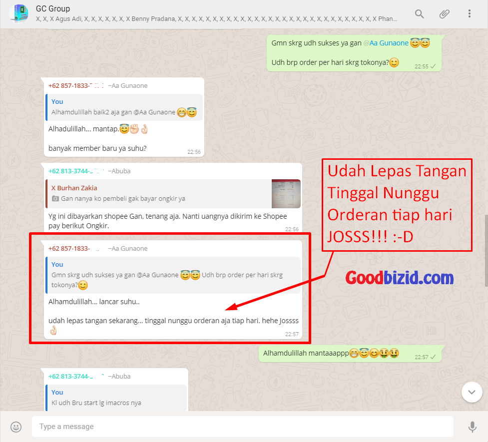 udah lepas tangan