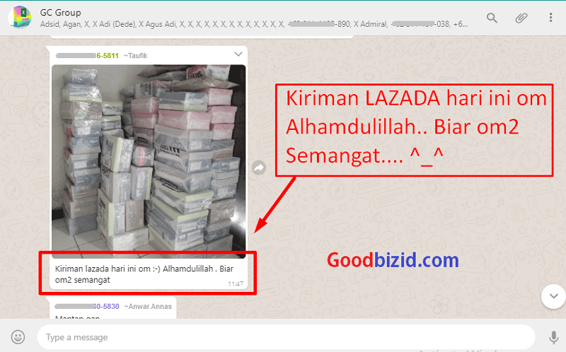 banjir orderan dari lazada