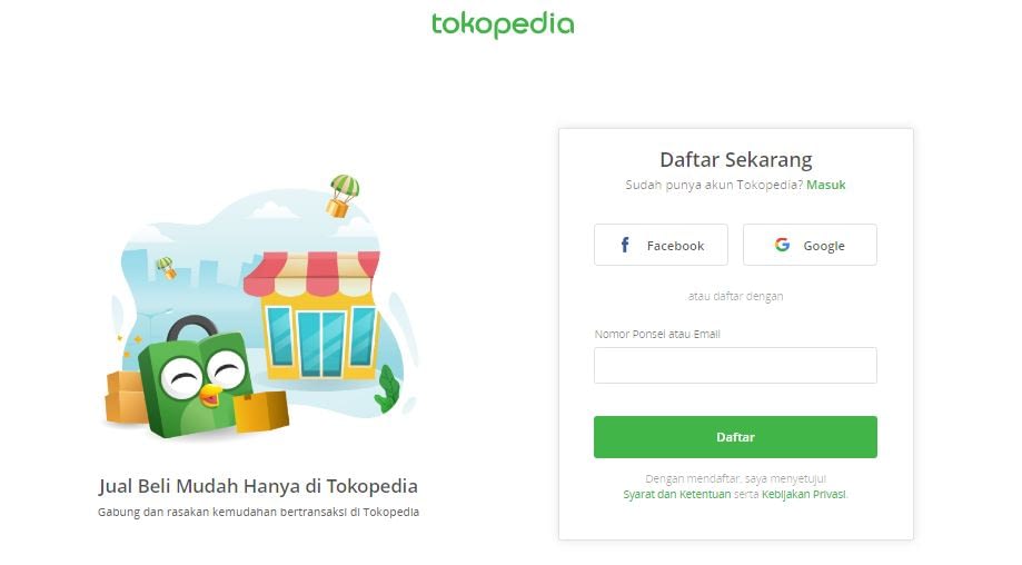 Cara Jualan di Tokopedia - Membuat Toko Cara Jualan di Tokopedia - Membuat Toko
