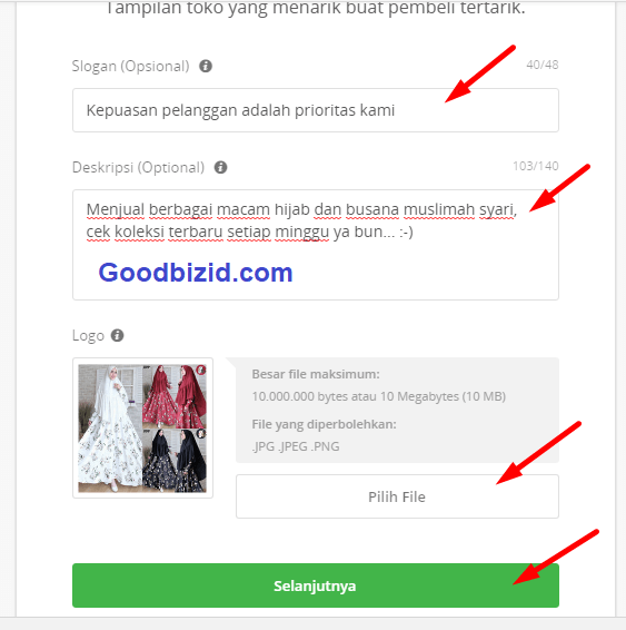 cara jualan di tokopedia - mengisi deskripsi toko cara jualan di tokopedia - mengisi deskripsi toko