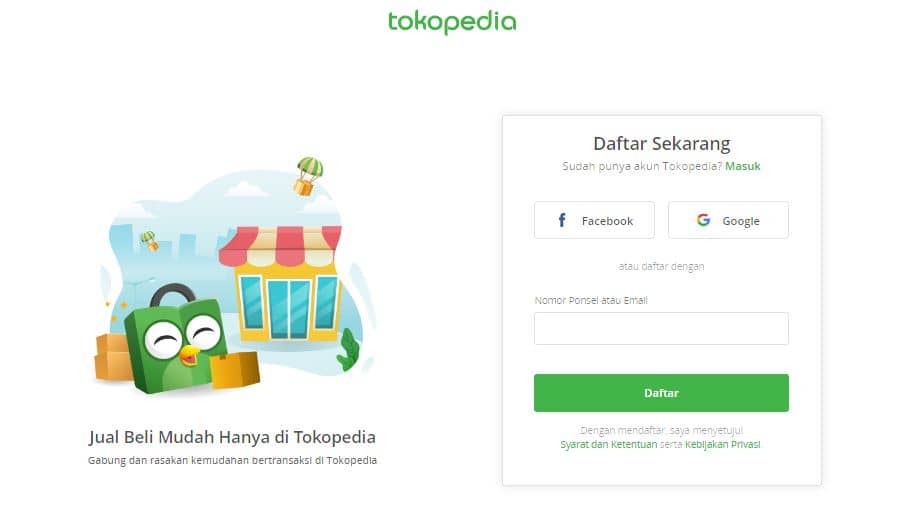 Cara Jualan di Tokopedia - Membuat Toko Cara Jualan di Tokopedia - Membuat Toko