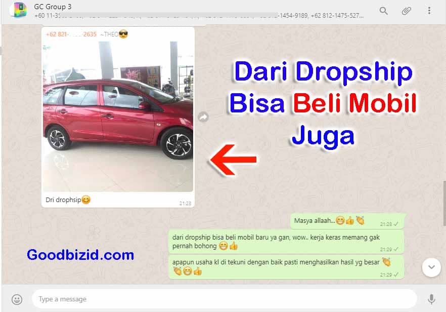 bisa beli mobil juga dari dropship - goodbizidcom