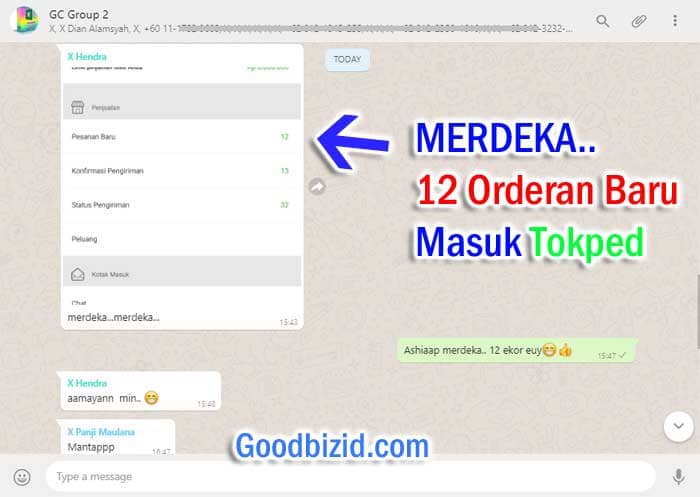 banjir orderan moment big promo HARI KEMERDEKAAN tokped